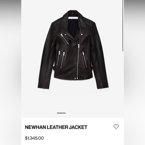 IRO Newhawn Leather Jacket - Picture 5 of 12